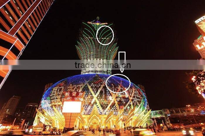Waterproof 30MM DC12V Full Color Led Point Light Decoration Light Advertising Screen Light