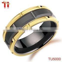 tungsten carbide ring inlay abalone engagement ring, fashionable abalone rings