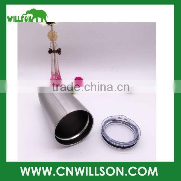 20oz 30oz Stainless Steel Tumbler Insulated Beer Mug with Stainless Steel Straw