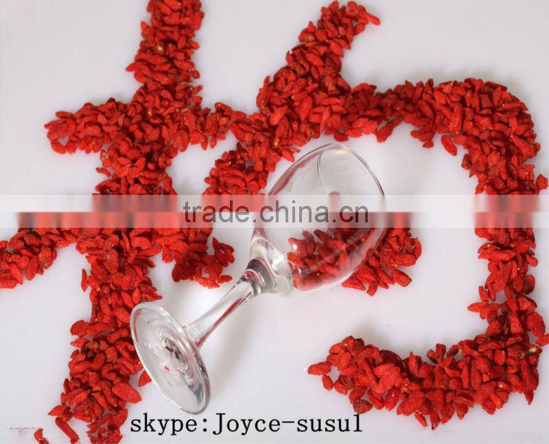 100% Ningxia organic certificate dried goji berries