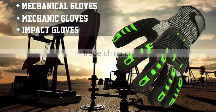 cut level 5 custom oil resistant work gloves