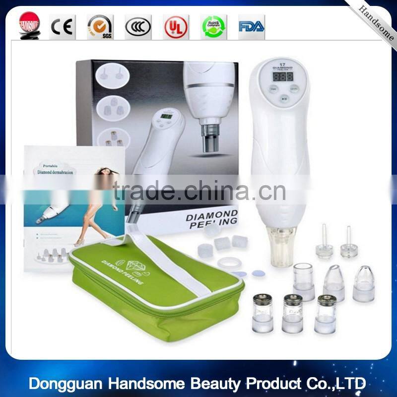2016 wholesale blackhead acne treatment machine vacuum suction pore comedones remover face skin cleansing cleanser device