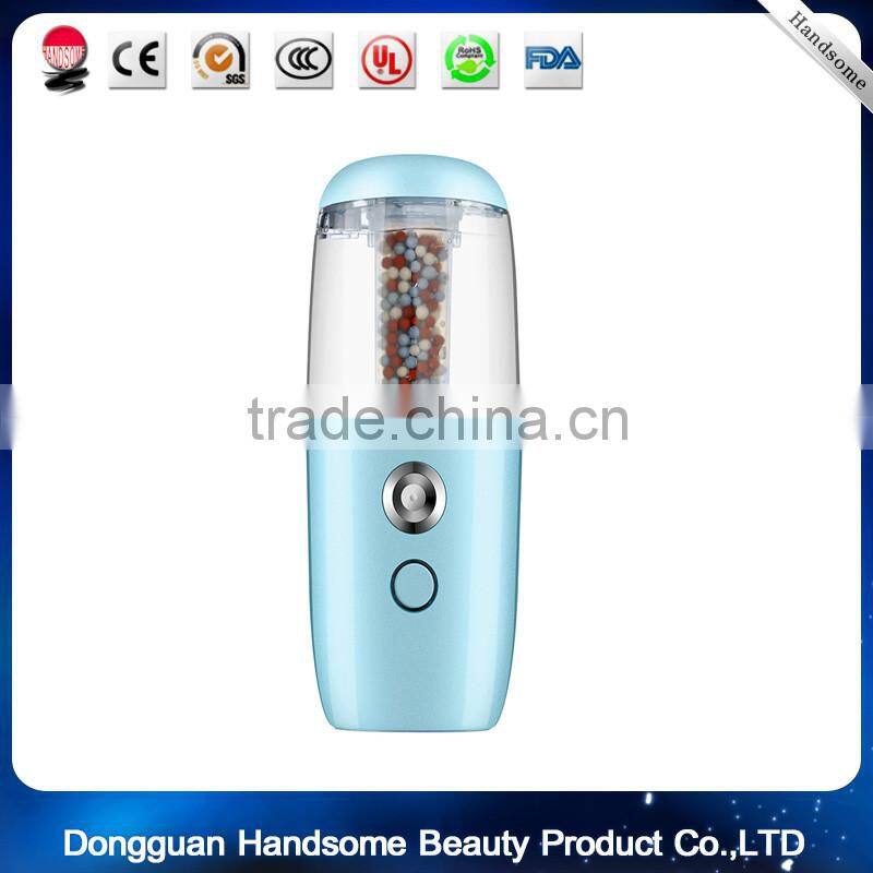 Nano Vapor Facial Steamer Handy Portable USB Nebulizer Facial Cleans tightens Mist Sprayer Skin Care Machine