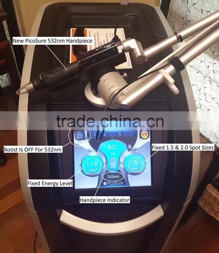 Professional 532nm & 755nm PicoSure Laser For All Pigments Removal For Clinic Use