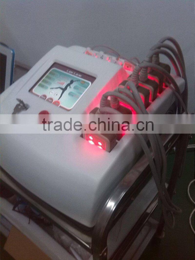 SALES 650 and 980nm i lipo diode laser slimming with 12 pads for fat burning easy operate lipo laser machine
