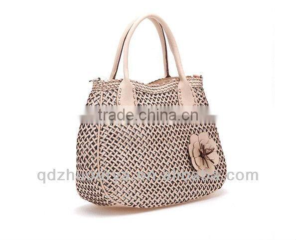 PU handmade tote bag for women in 2015