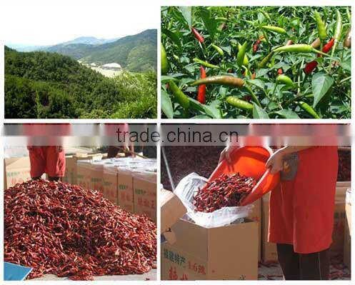 Dehydrated red pepper