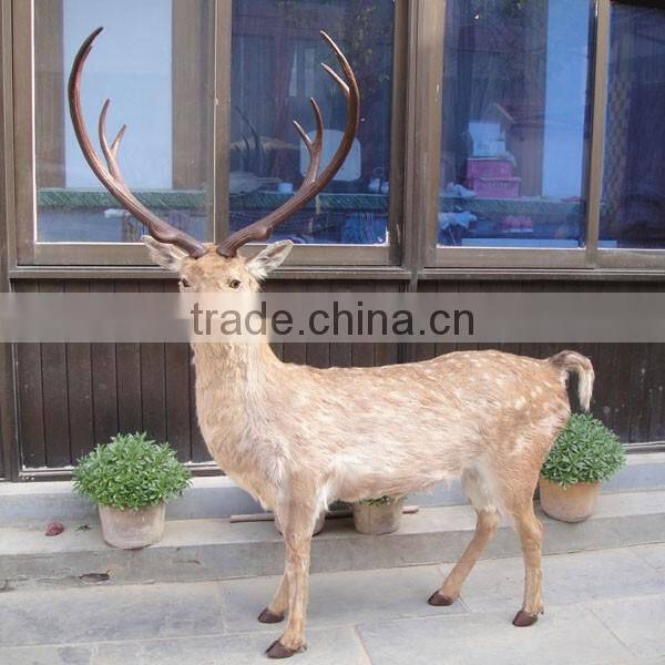 wholesale unstuffed plush animals mexican giant christmas reindeer decorations