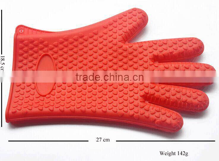 2016 Promotional silicone finger oven mitt