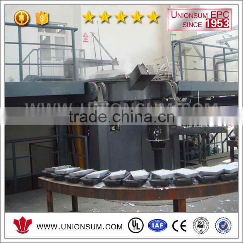 Zinc casting heat holding Coreless Induction Furnace
