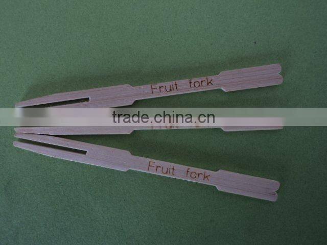 promotional various natural bamboo fruit fork
