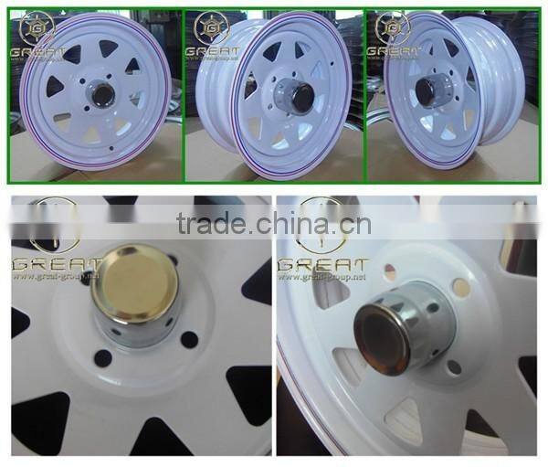 trailer steel wheel rim 14x6 trailer rim