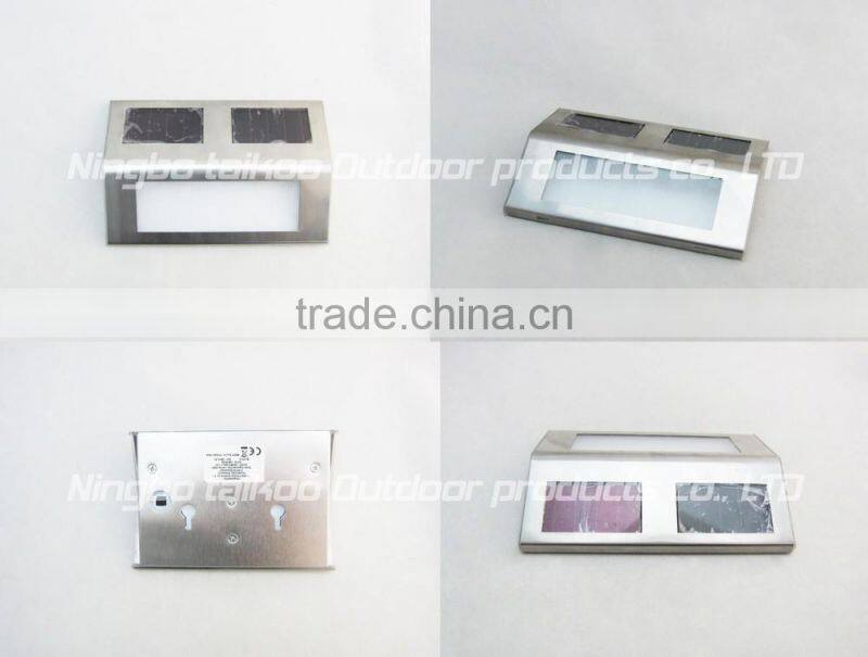 LED house number solor light