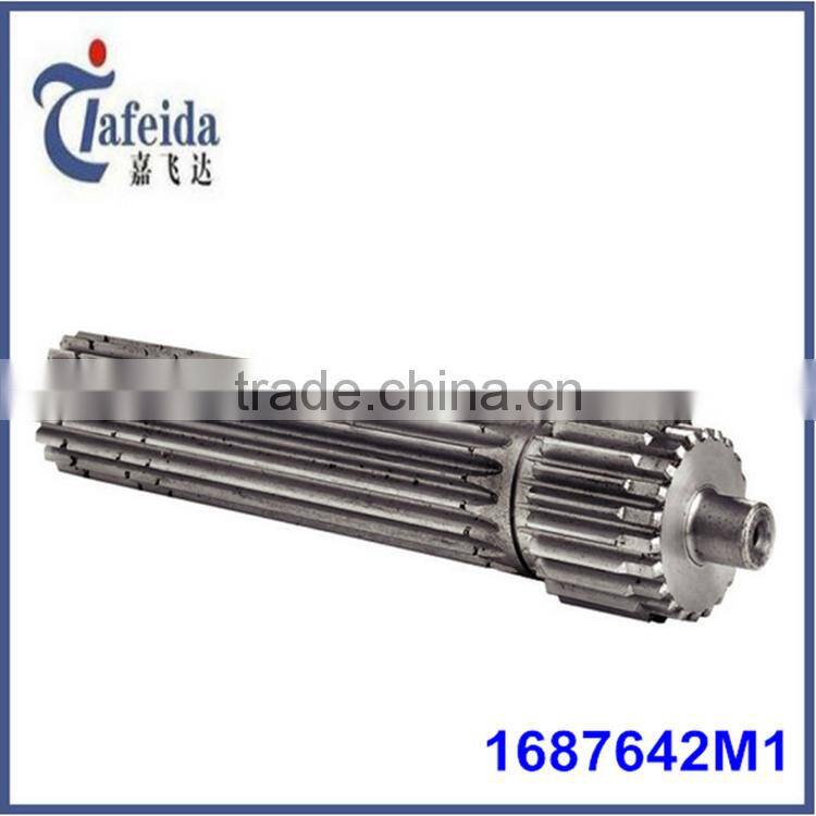 Massey Ferguson Mainshaft, MF Agricultural Tractor Parts,Transmission Components, 1687642M1, 18 / 22 Spline, 8 Speed, Main Shaft