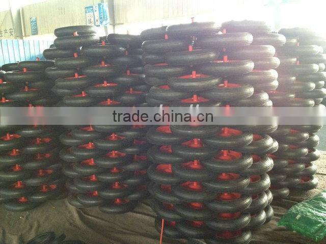 15'' (D385) Solid Rubber Wheel for Wheelbarrow