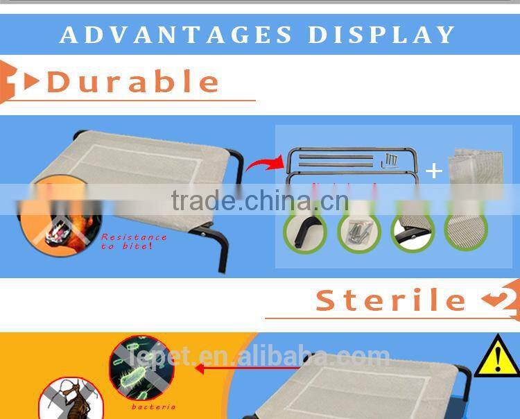 Pet Dog Cat Cot Indoor Outdoor Elevated Raised Bed