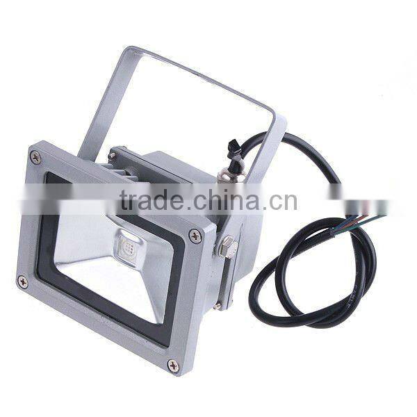 Waterproof Remote Control 10W RGB LED Flood Light 900LM