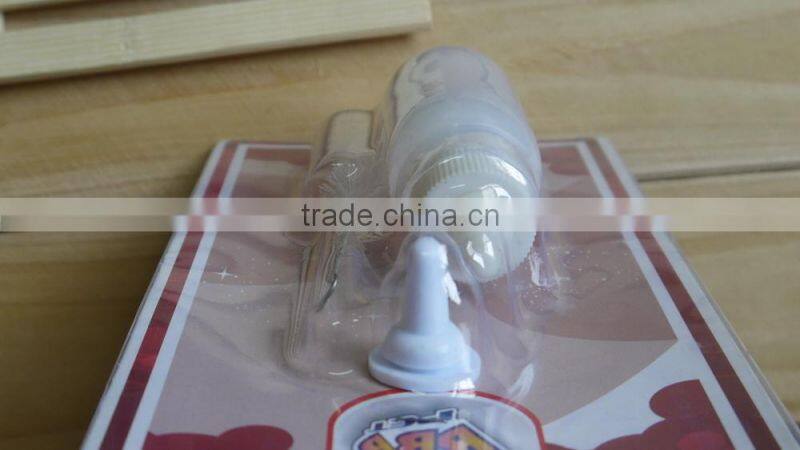 pet products feeding-bottle with cleaning brush