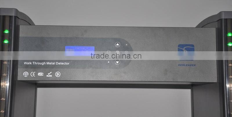 walkthrough security door frame metal detector, metal detector gate XLD-E