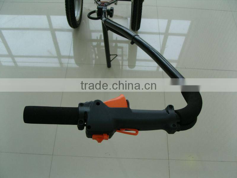 China lawn grass garden brush cutter machine on wheel ANT35 with CE
