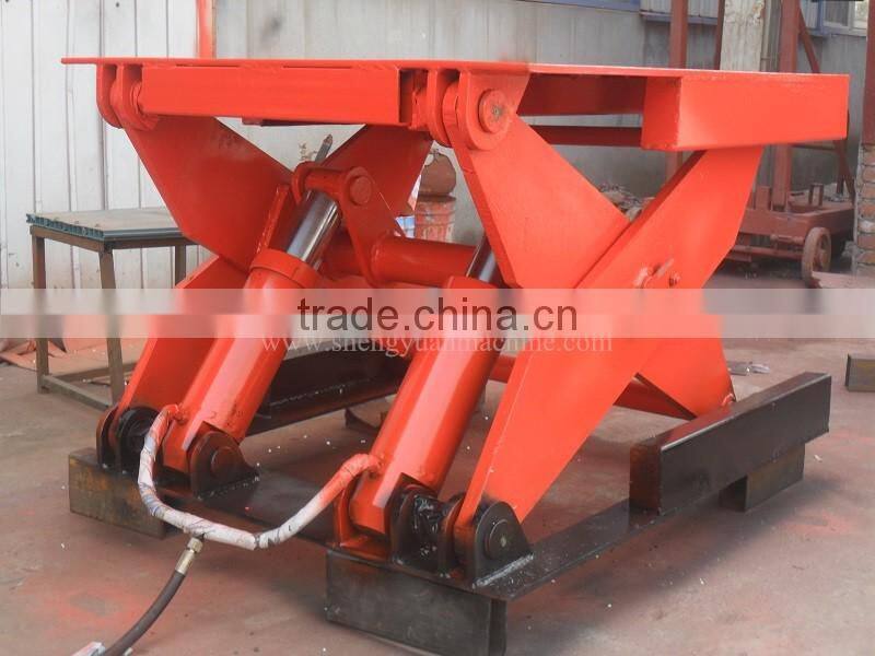 Hydraulic Stationary Scissor Lift Platform For Austria Client SJG1.5-3