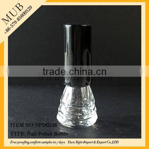 empty nail polish bottle plastic lid for bottle