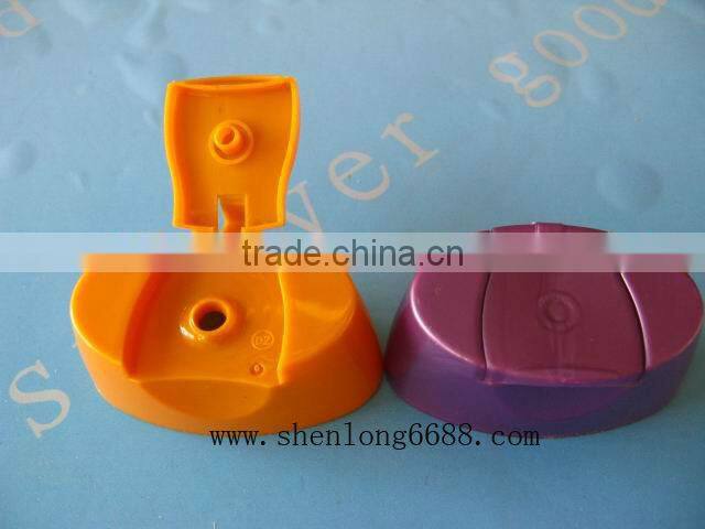 Plastic shampoo bottle closure package cap