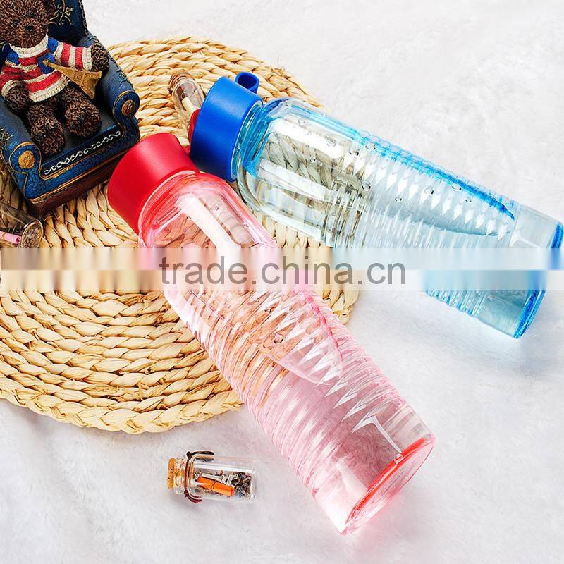 Outdoor Sport Portable Camping Cycling Travel Clear Water Drink Bottle 460 ml
