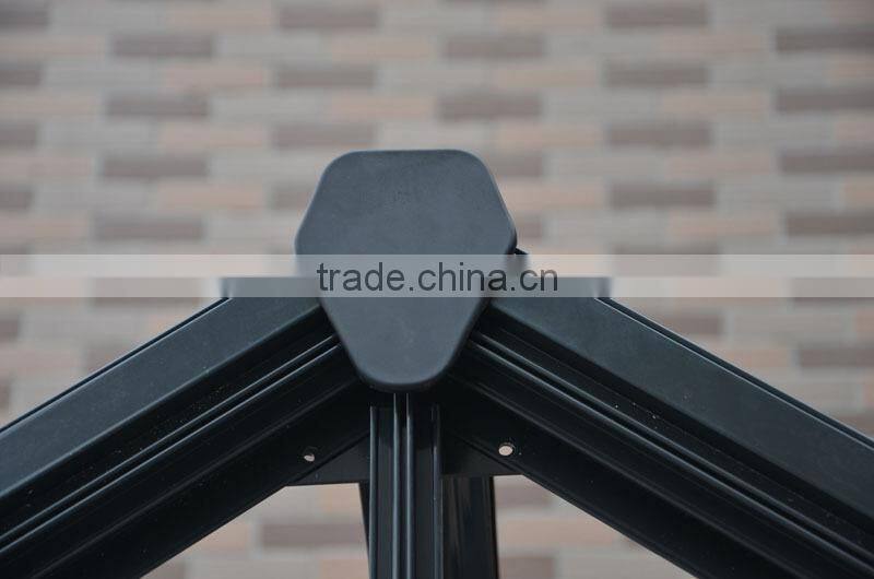 new product strong glass greenhouses for agriculture price HX78127G-1