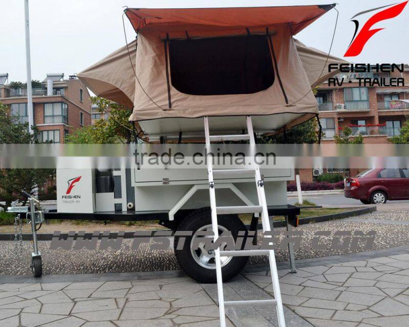 roof tent camper trailer OF2X customized trailer