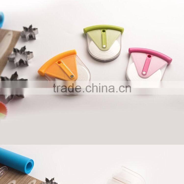 Promotional Stainless Steel Blade Pizza Cutter and Cake Server