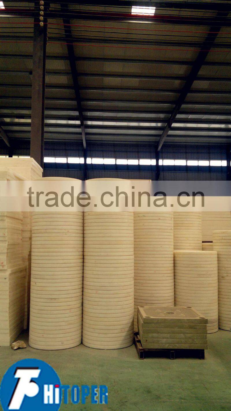 High quality stainless steel filter press plate.