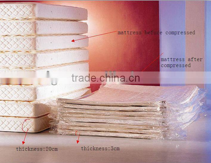 PE printing mattress packaging bag/clear packaging bags