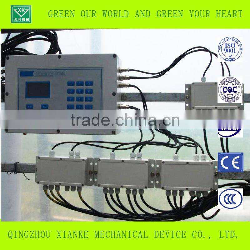 Multi-Span Seeding Greenhouse in Winter