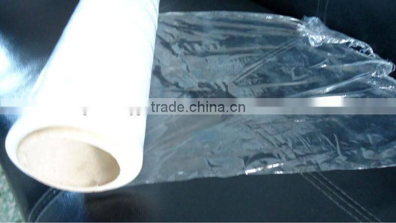 virgin material transparent packing film with adhesive