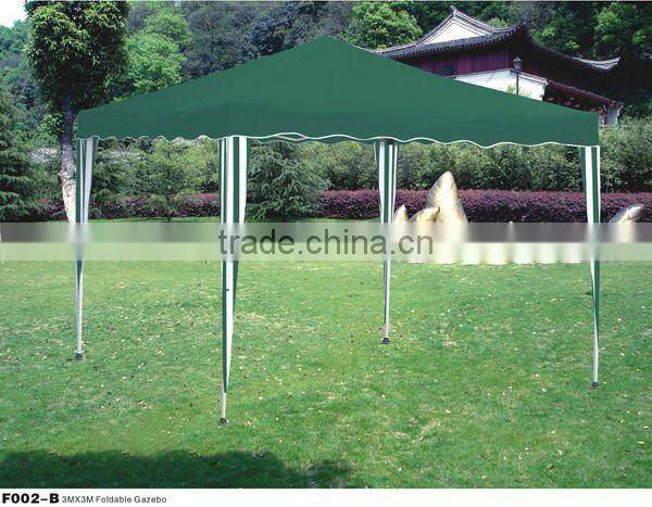 3x3 green foldable simple and convenient gazebo