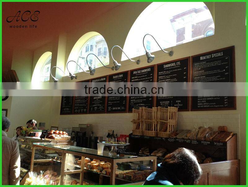 Custom wooden restaurant blackboard Wooden market chalkboard Hanging chalkboard