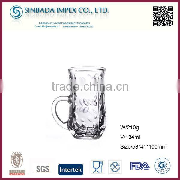 SGS Standard willow leaf Wholesale drink glass set, diary 2016