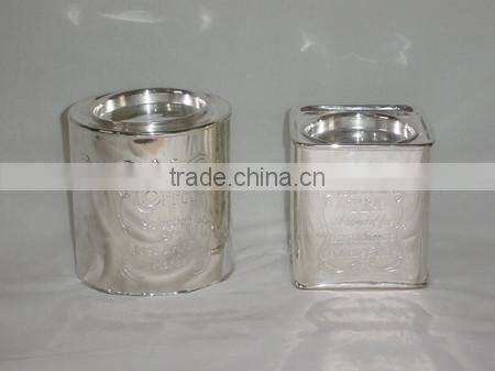 SOI Steel Canisters ,Stainless Steel polished, custom engraving