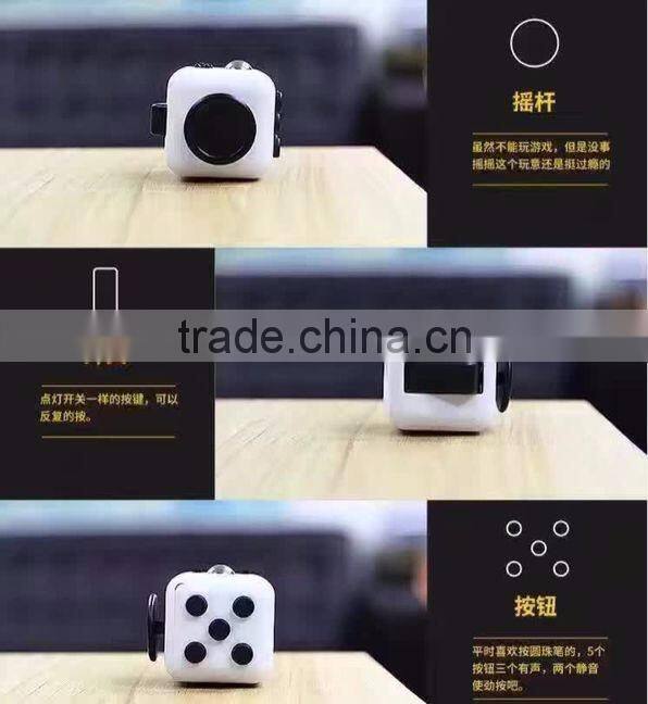 Cheaper Decompression Cube Smooth Button Desk Toy Kids $ adult for Killing Time Relieves Stress Fidget Cube