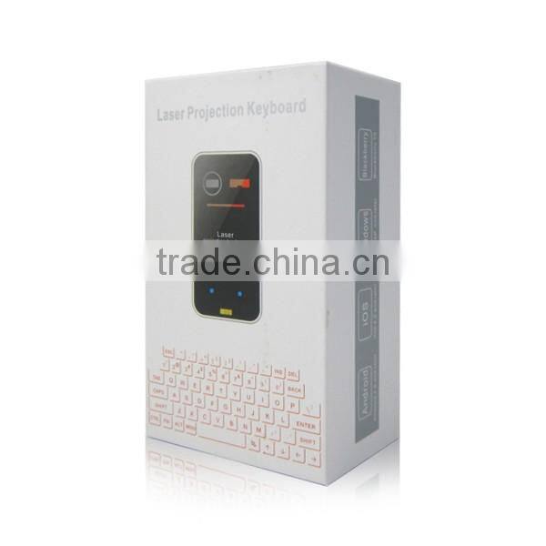 Smartphone and Tablets Laser Projection Bluetooth Virtual Keyboard for iPhone for iPad
