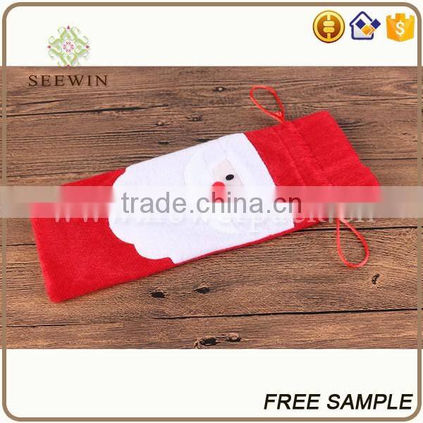 lovely ornament christmas wine bags wholesale