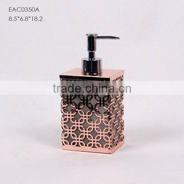 New design hot sale concrete china bathroom accessories and wholesale cheap metal holder christmas bathroom acceesories