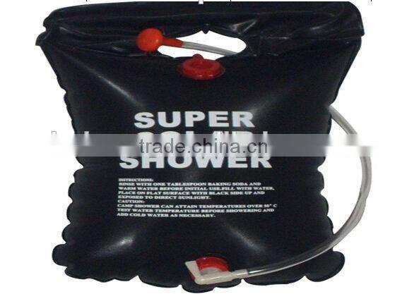 20L black solar heating outdoor emergency neccessity bag camping portable shower