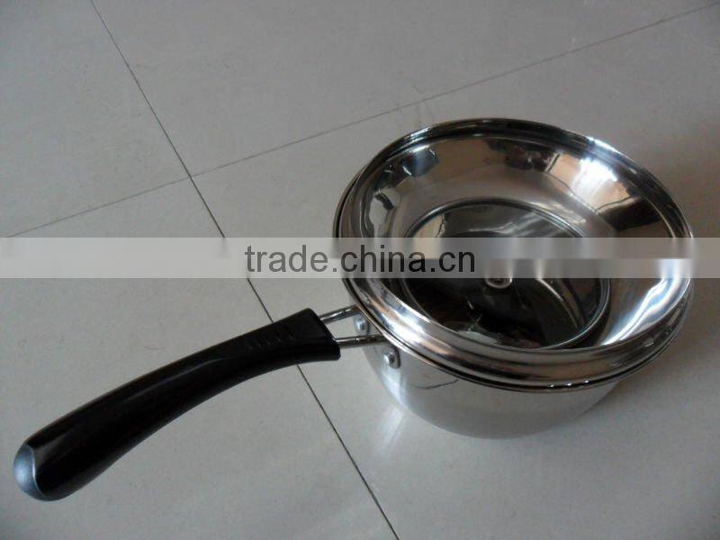 4 pcs stainless steel pots and pans set