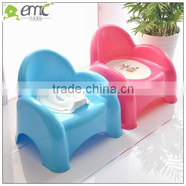 double-duty plastic baby toilet seat
