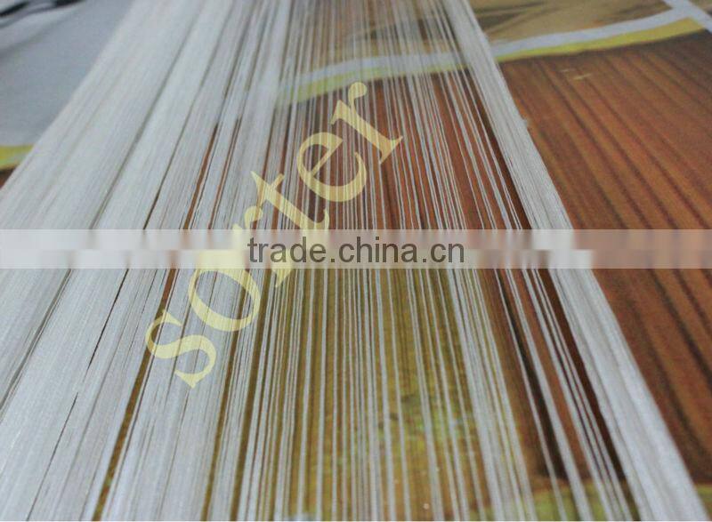 Cream color String Curtain With Beads line curtain