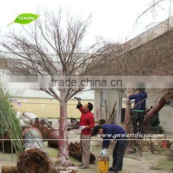 WTR022 GNW white artificial tree without leaves for window showcase decoration