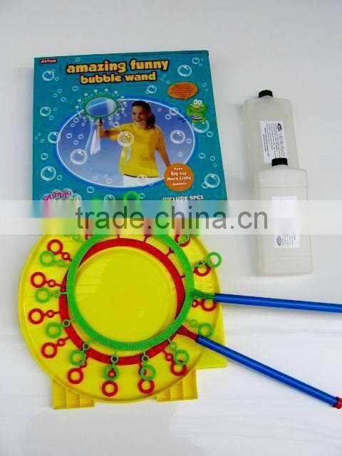 Popping bubble toy, blow bubble toy, water toys, funny bubble wand