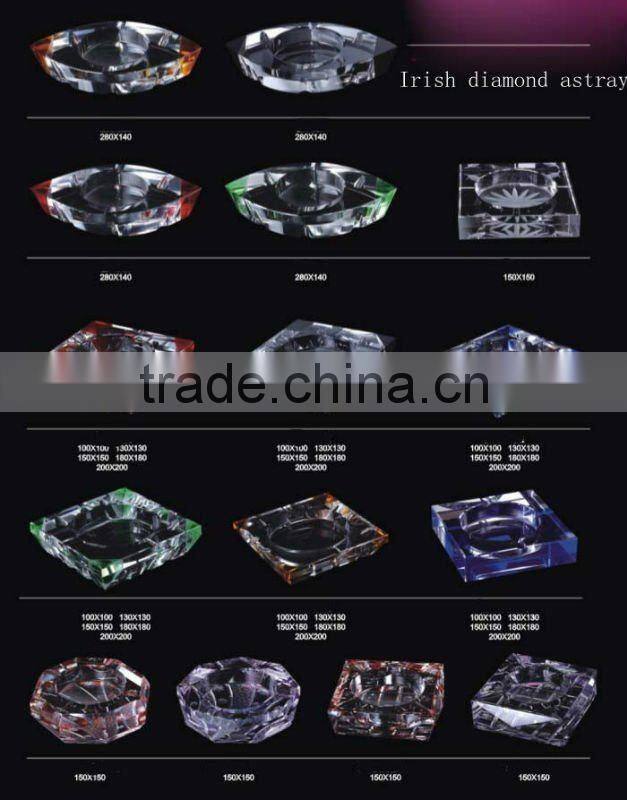 Hotel guest room ashtray